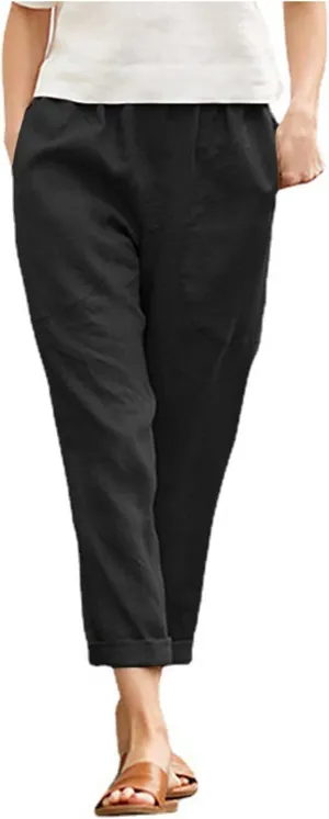 Linen Pants for Tall Women Cotton Sweatpants Women Jean Shorts Womens Curvy Pull on Womens Jean Shorts high Waisted Plaid tie Skirts Green White Jeans Womans Jeans Cotton Harem Pants for
