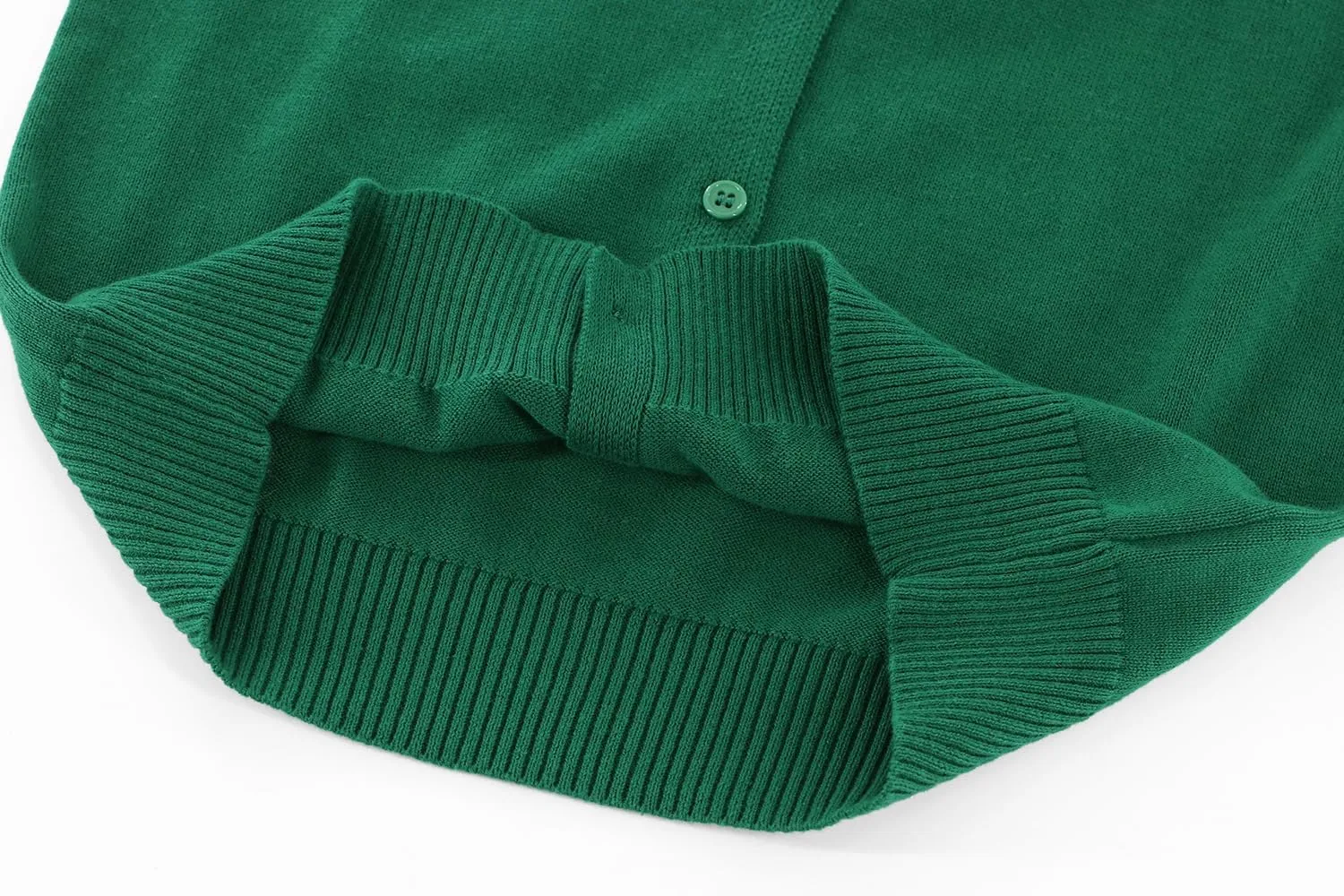 Little Kid Girls Cardigan Sweaters School Uniforms Cotton Crew Neck Knit Sweater Toddler 4Years -14 Years
