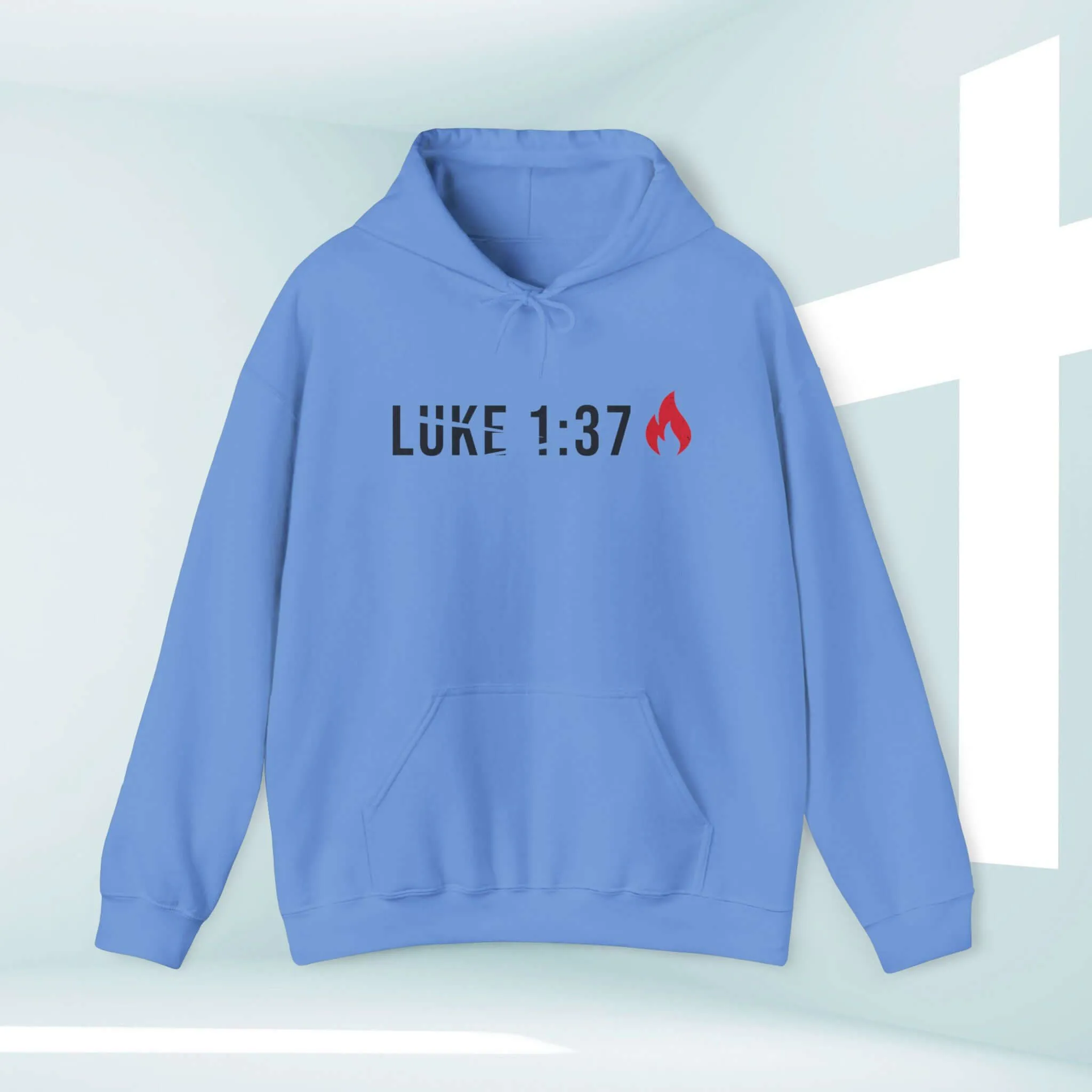 Mens Christian Jesus Hoodie, Bible Verse Religious Shirt For A Man Of Faith