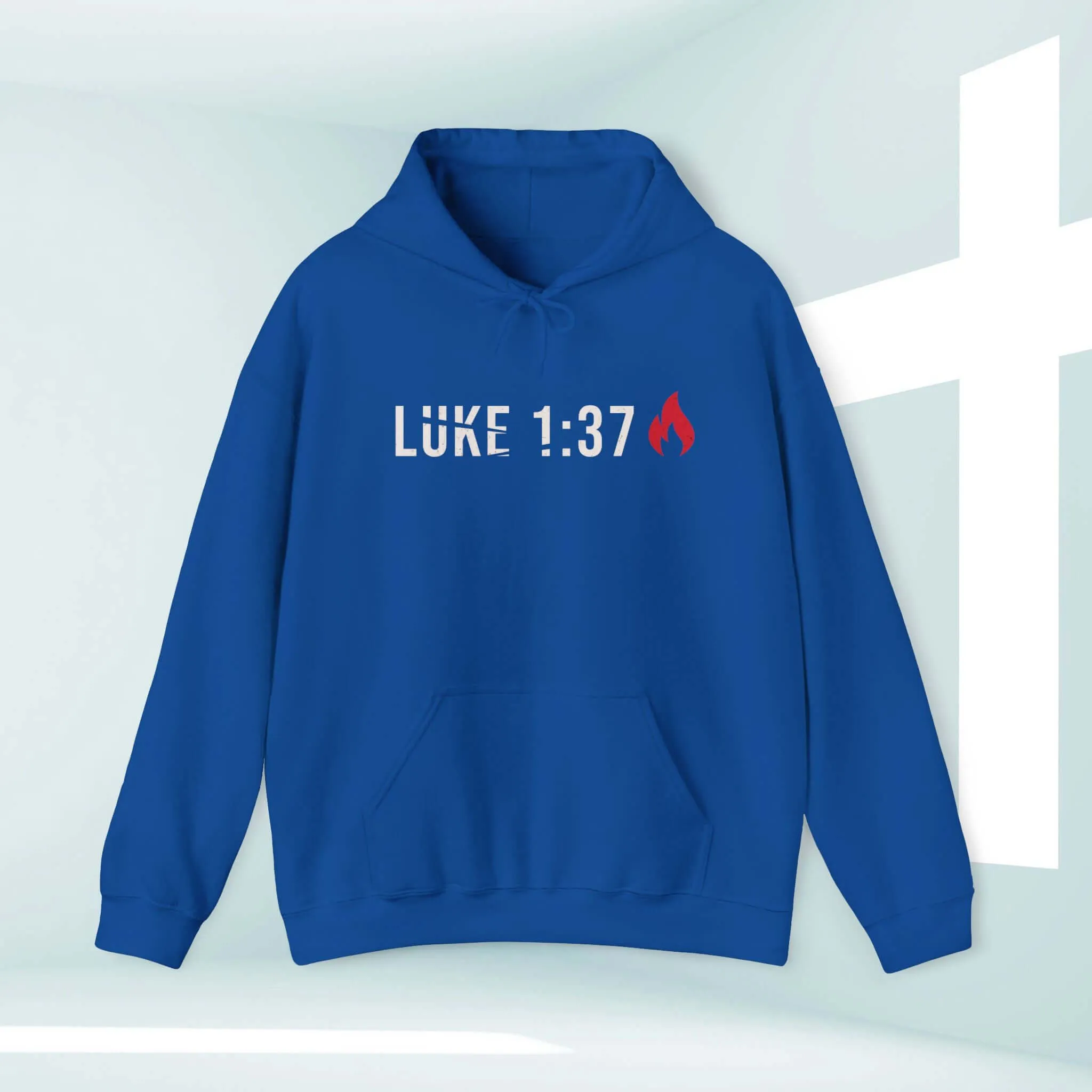 Mens Christian Jesus Hoodie, Bible Verse Religious Shirt For A Man Of Faith