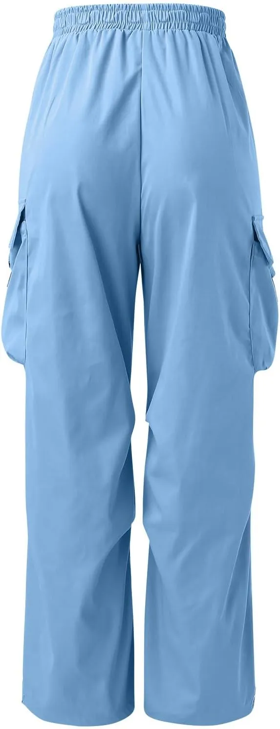 Men's Cool Lightweight Cargo Athletic Pants Fast Dry Joggers Breathable Outdoor Trousers with Pockets
