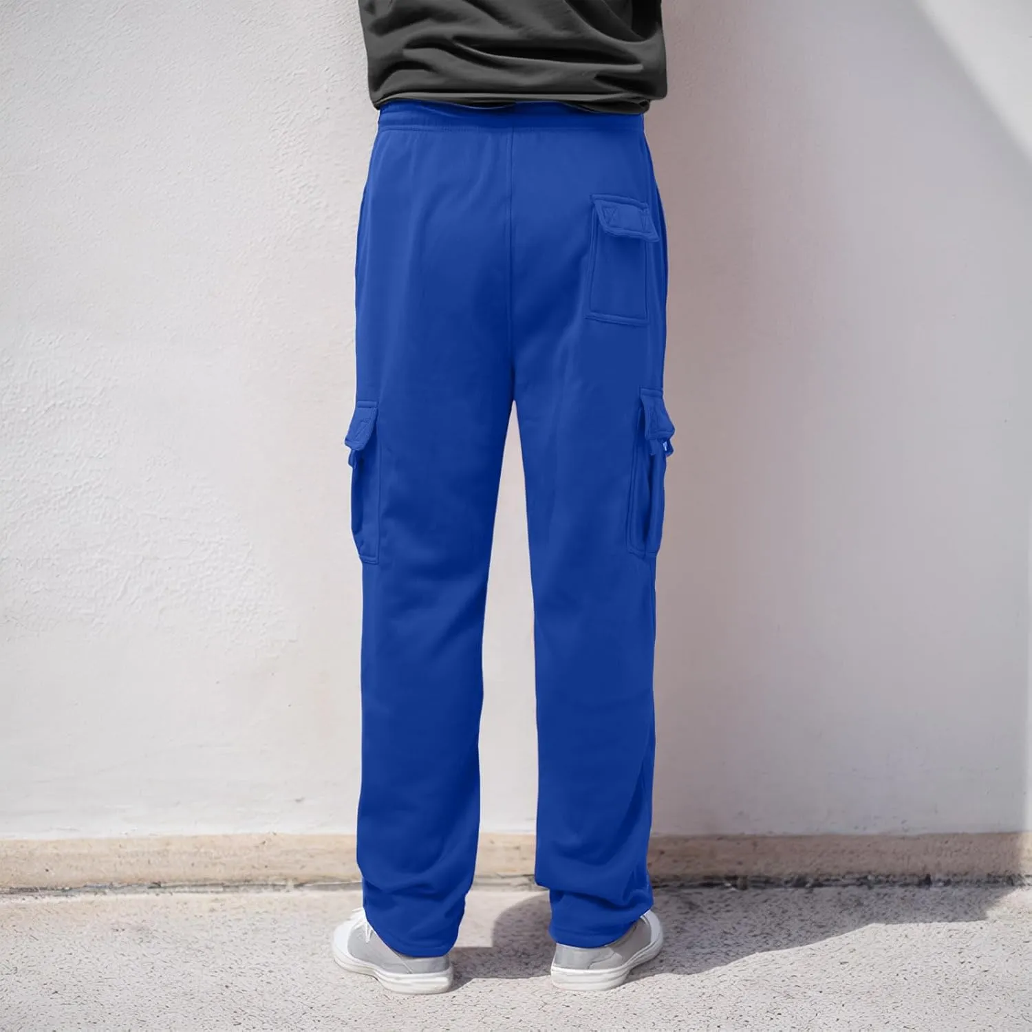 Mens Fashion Pants with Multi-Pocket Mens 2023 Classic Fit Fashion Work Trousers Hiking Outdoor Joggers Cargo Pants