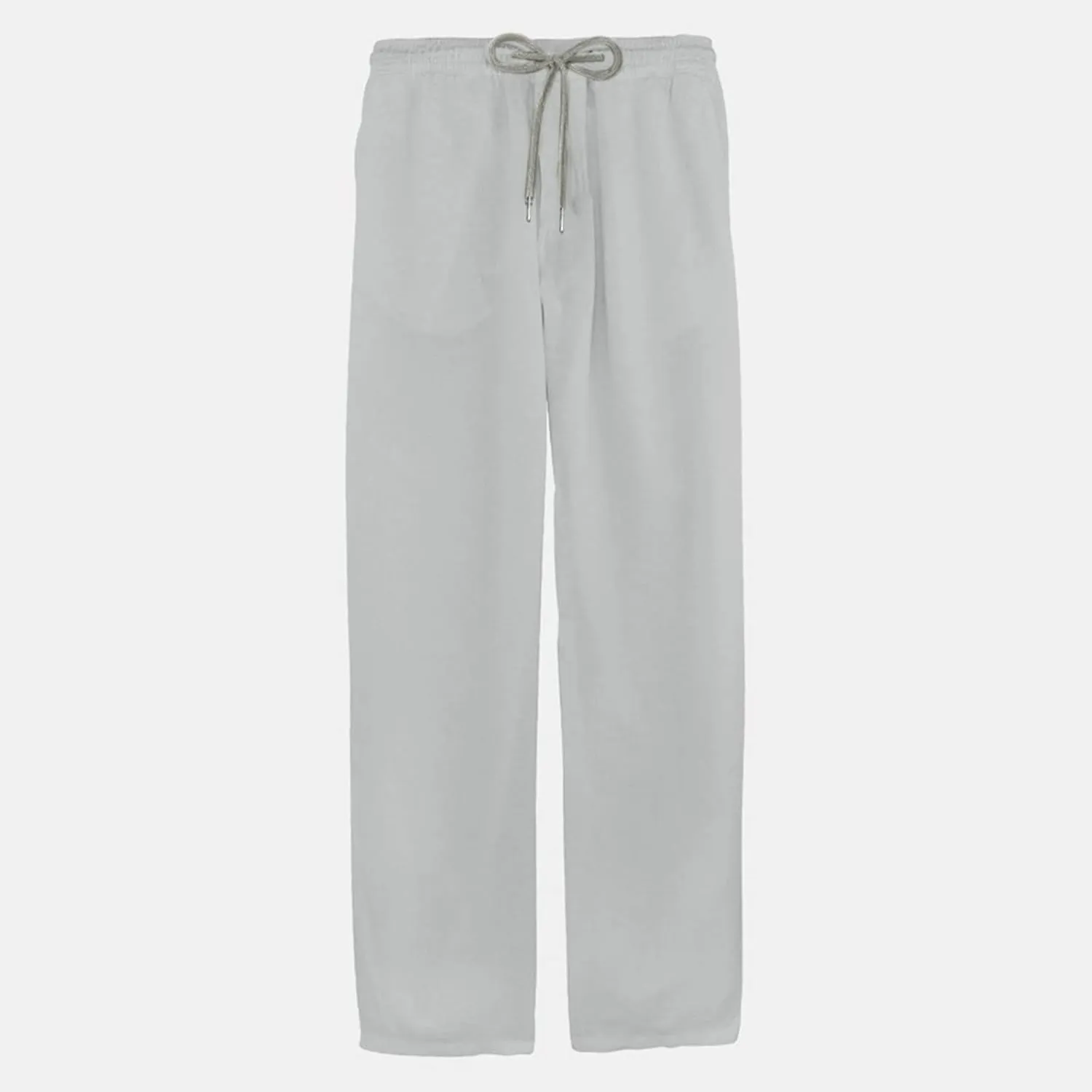 Men's Linen Pants Fashion Printing Trousers Athletic Joggers Lightweight Straight Pants Hiking Outdoor Wearing Pants