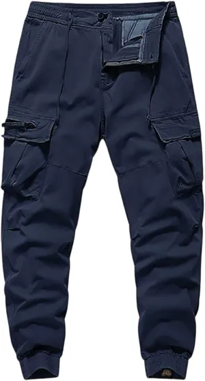Men's Loose Fit Cargo Pants Running Training Pants