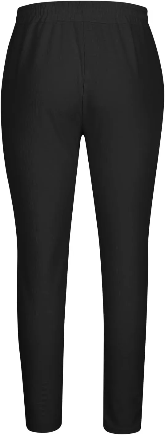 Mens Soft Joggers Drawstring Running Sweatpants with Pockets Lightweight Slim Fit Athletic Track Pants Workout Pants