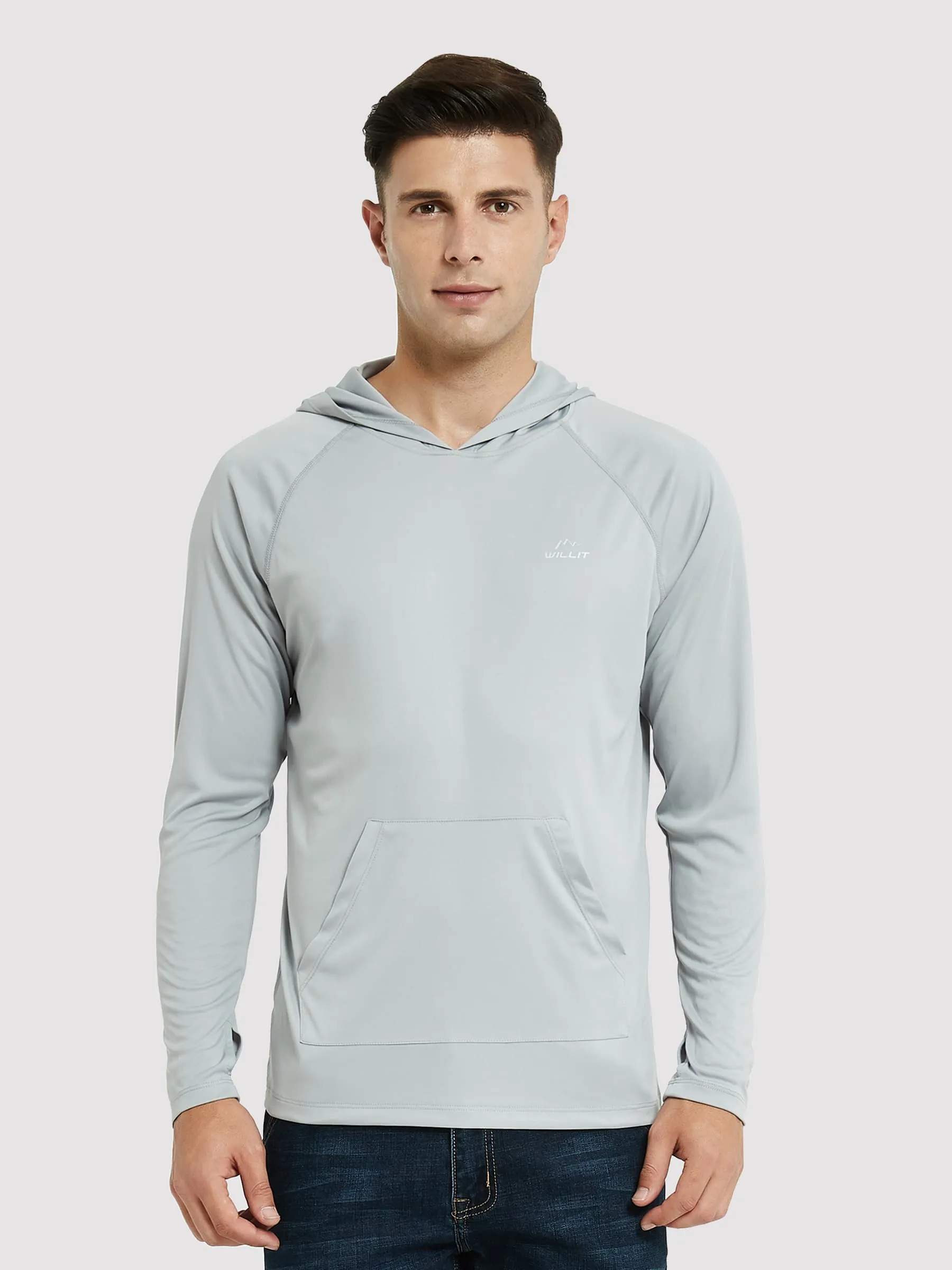 Men's Sun Protection Long Sleeve Shirts with Pocket