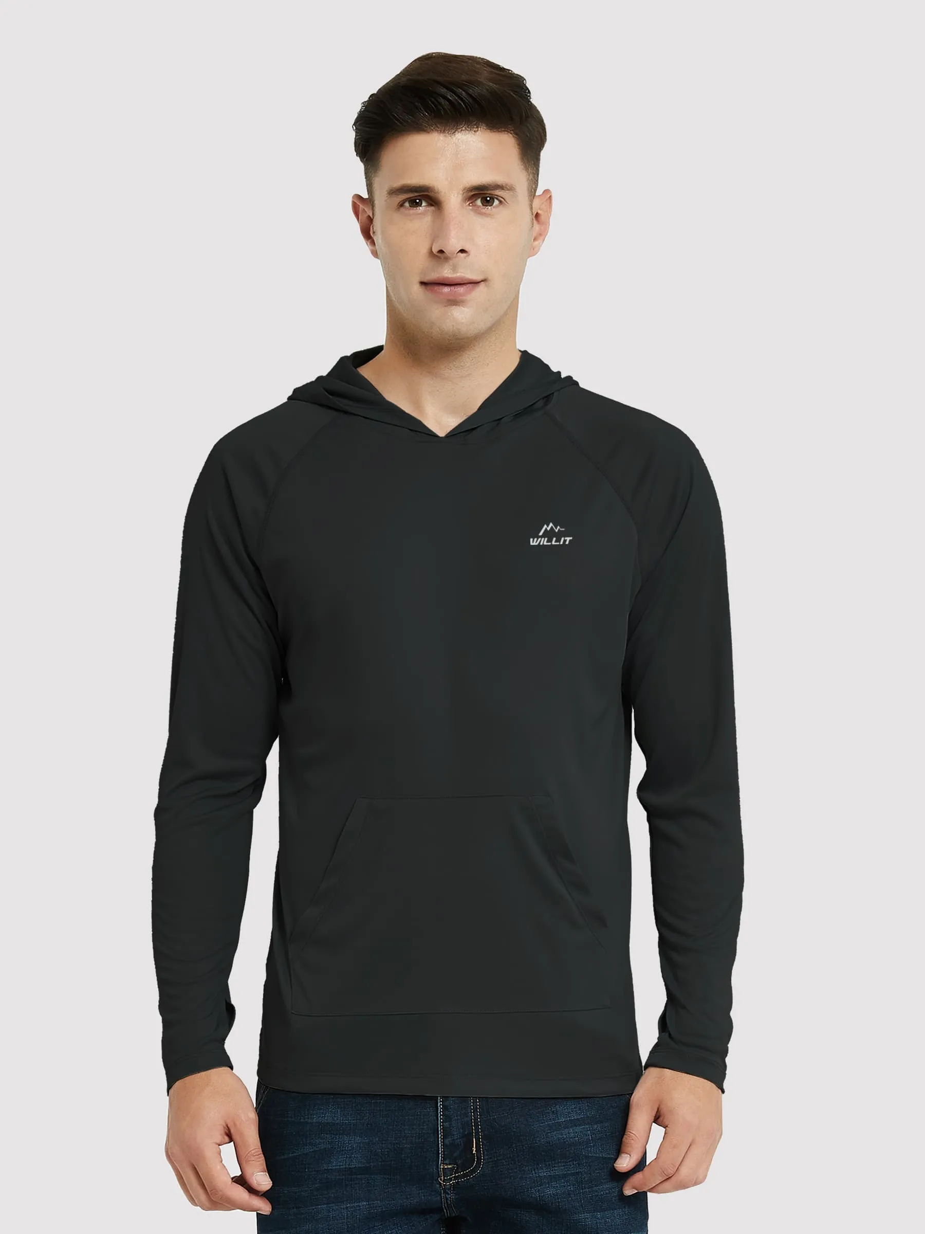 Men's Sun Protection Long Sleeve Shirts with Pocket