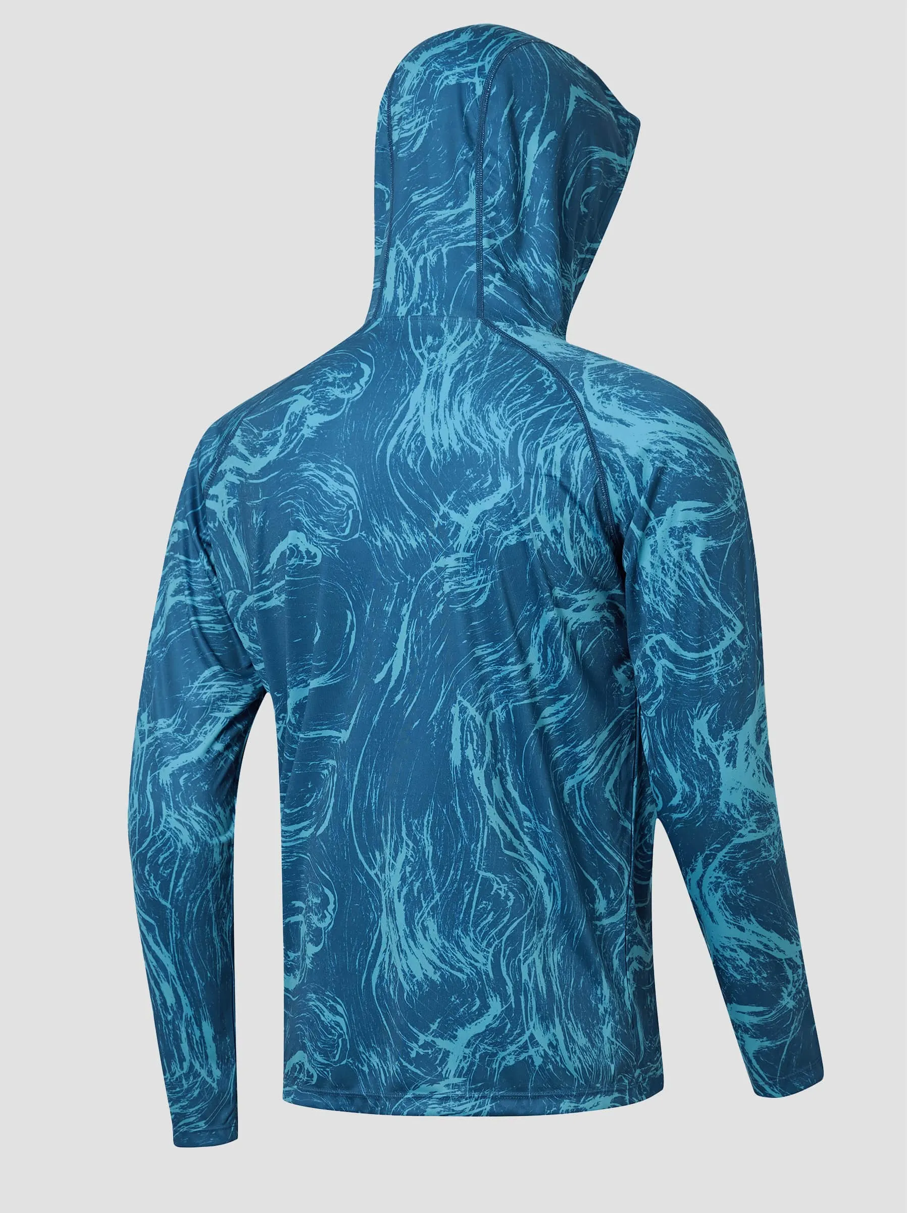 Men's Sun Protection Long Sleeve Shirts with Pocket