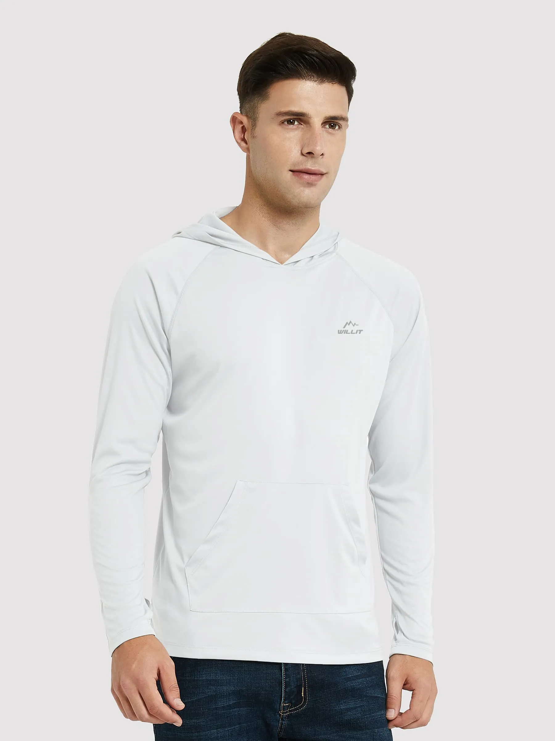 Men's Sun Protection Long Sleeve Shirts with Pocket