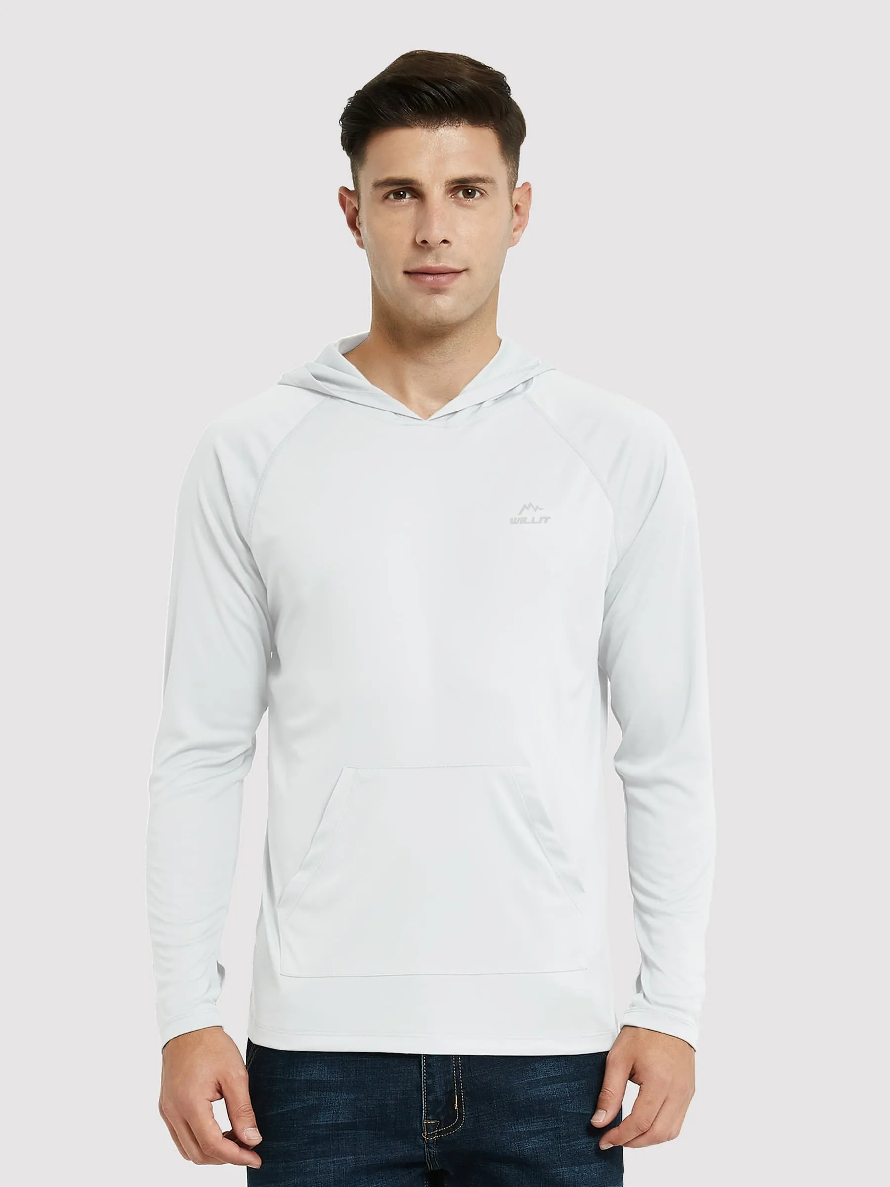 Men's Sun Protection Long Sleeve Shirts with Pocket