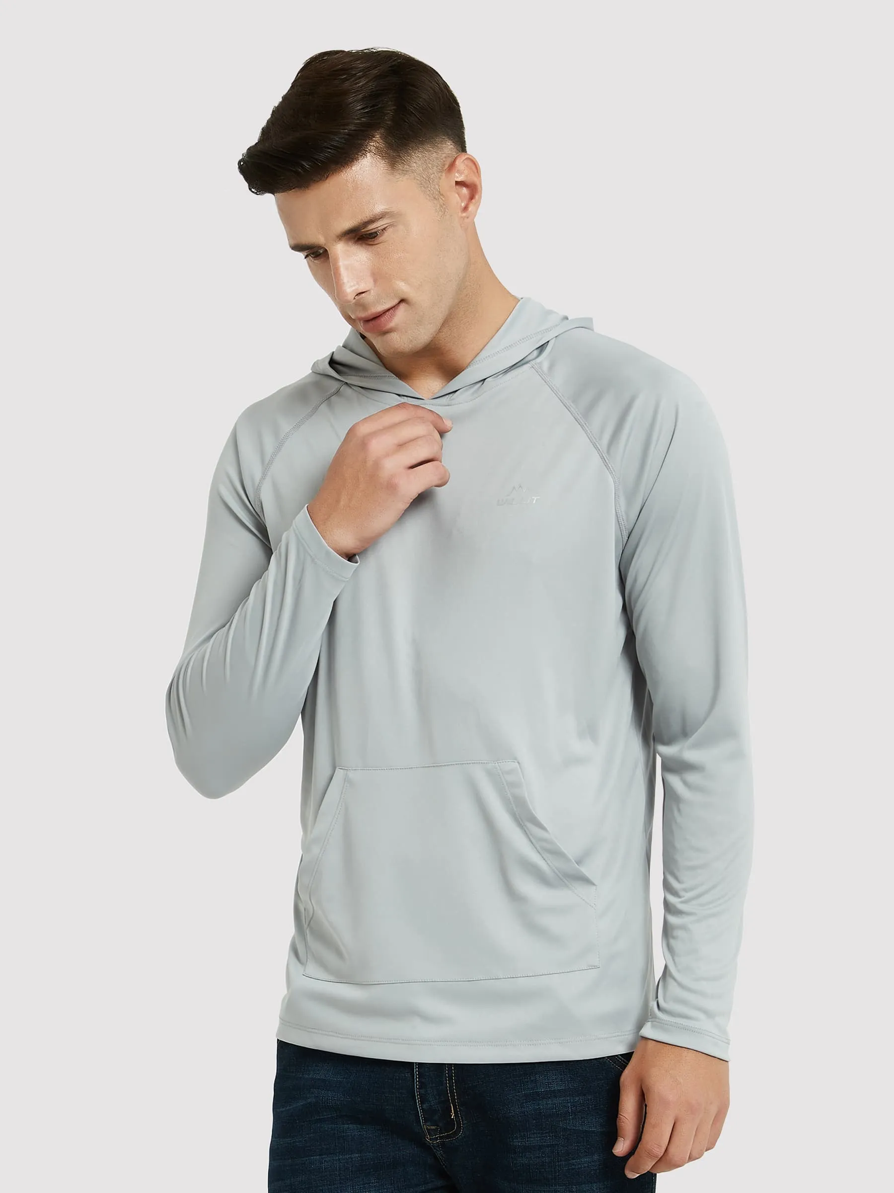 Men's Sun Protection Long Sleeve Shirts with Pocket
