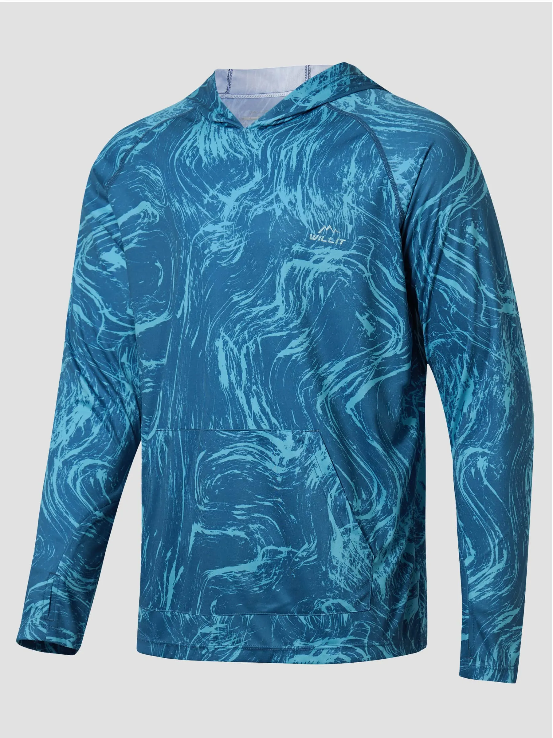 Men's Sun Protection Long Sleeve Shirts with Pocket