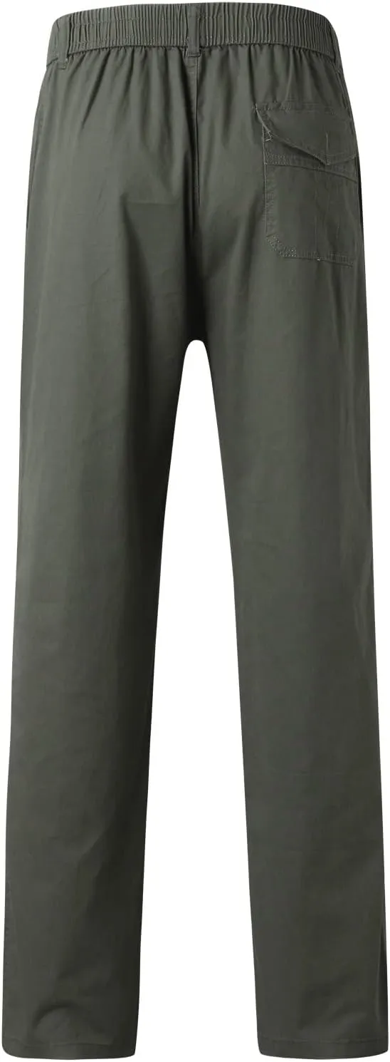 Mens Sweatpants with Pockets Big and Tall for Jogging Running Exercise Gym Workout Mens Zip Joggers Pants Casual Gym