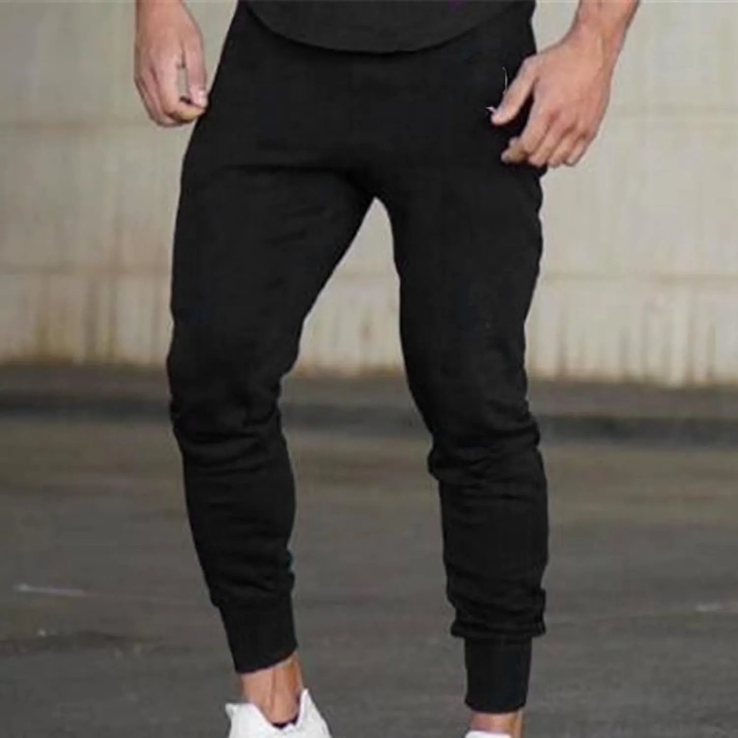 Mens Sweatpants with Pockets Big and Tall Men Casual Pants Hip Hop Harem Pants Streetwear Tactical Track Pants Cargo