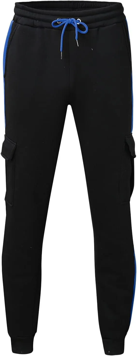Mens Sweatpants with Pockets Big and Tall Men Jogger Mens Tactical Work Pants Sweatpants for Workout Running Training