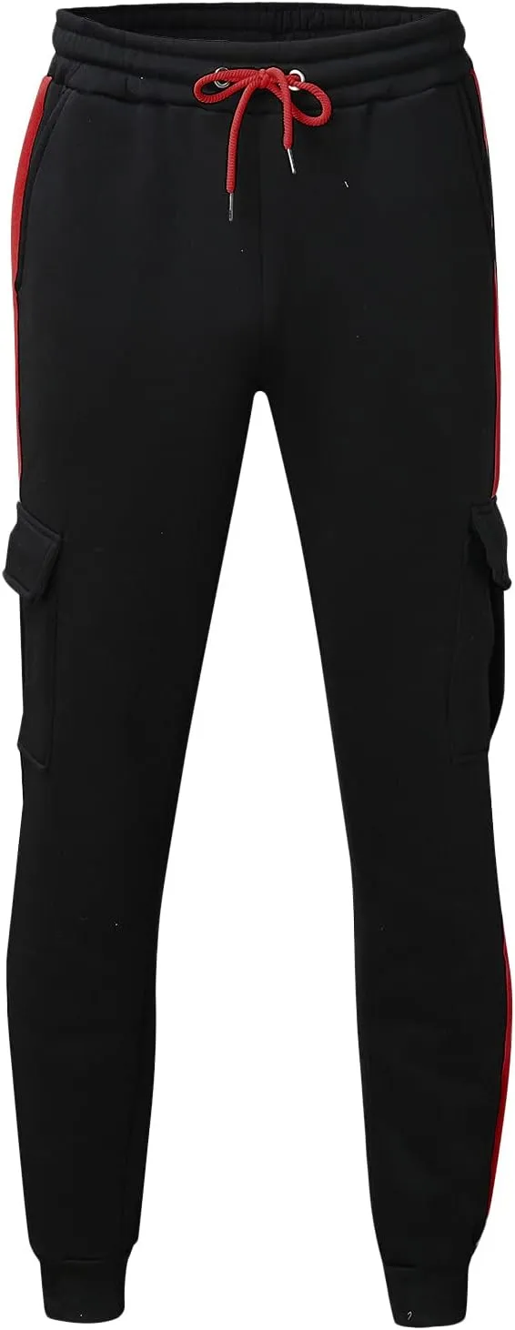 Mens Sweatpants with Pockets Big and Tall Men Jogger Mens Tactical Work Pants Sweatpants for Workout Running Training
