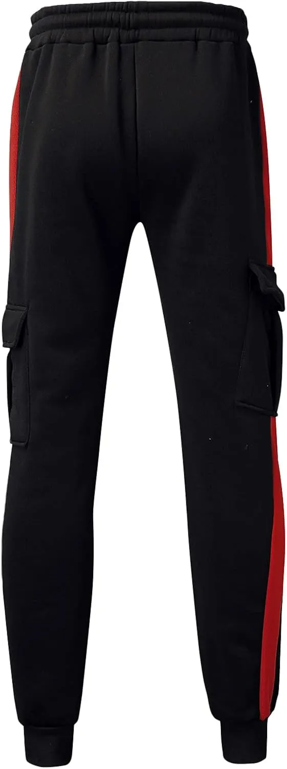 Mens Sweatpants with Pockets Big and Tall Men Jogger Mens Tactical Work Pants Sweatpants for Workout Running Training