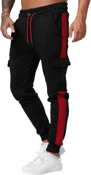 Mens Sweatpants with Pockets Big and Tall Men Jogger Mens Tactical Work Pants Sweatpants for Workout Running Training