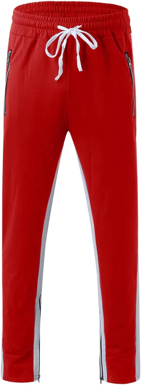 Mens Workout Cargo Sweatpants Joggers Sports Pants Cotton Cargo Pants Sweatpant Trousers Mens Long Pants Men's Jogger