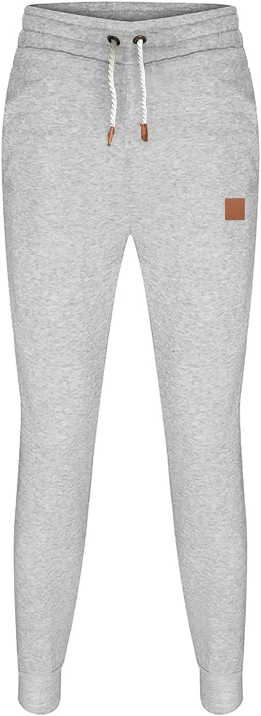 Mens Workout Cargo Sweatpants Mens Cargo Sweatpants Heavyweight Fleece Jogger Pants Drawstring Stretch Sports Trouser