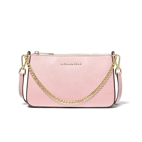 Michael Kors Jet Set Medium Saffiano Leather Crossbody Bag
