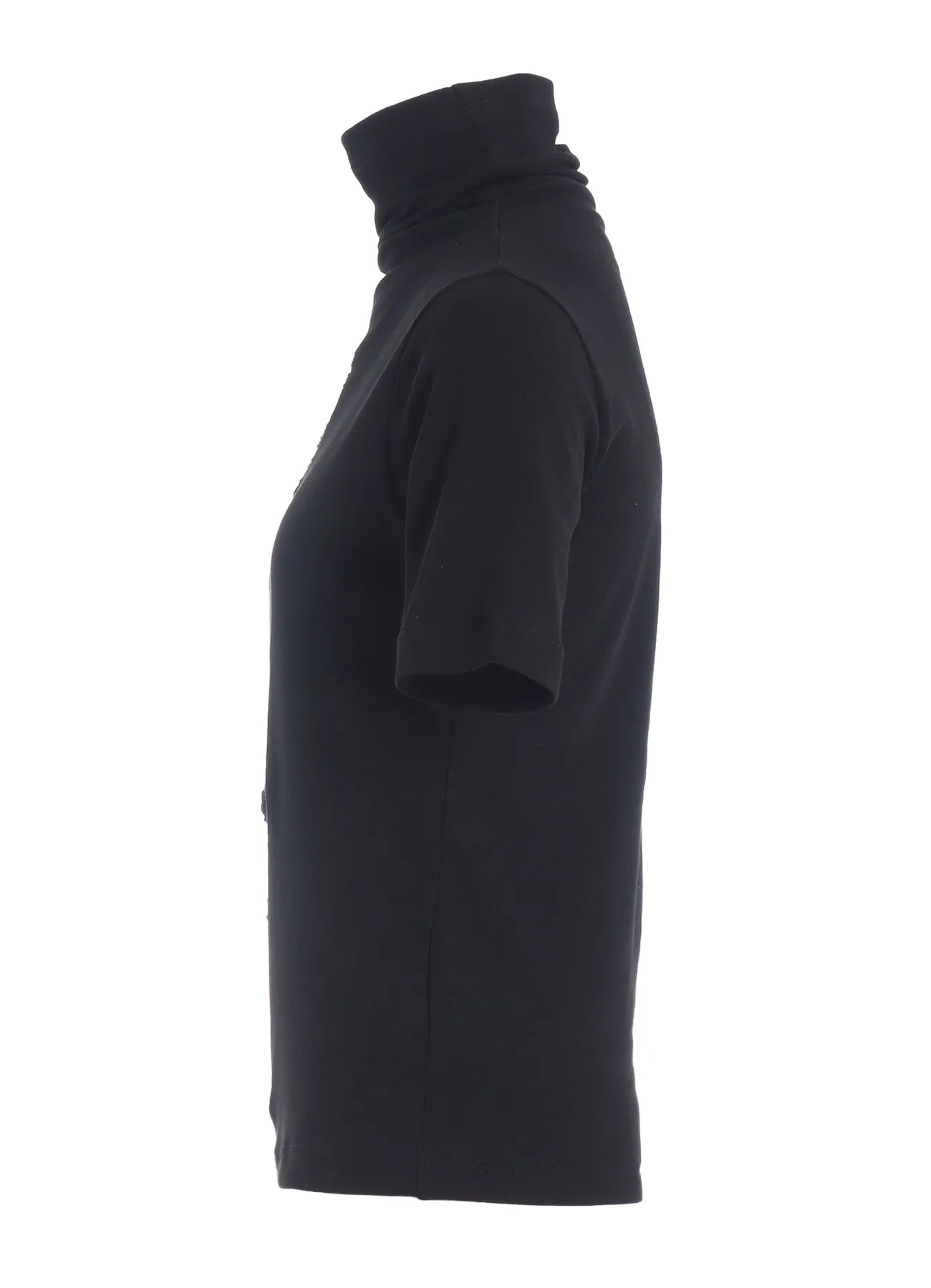 MILANO RIB PATCHWORK HALF SLEEVE T