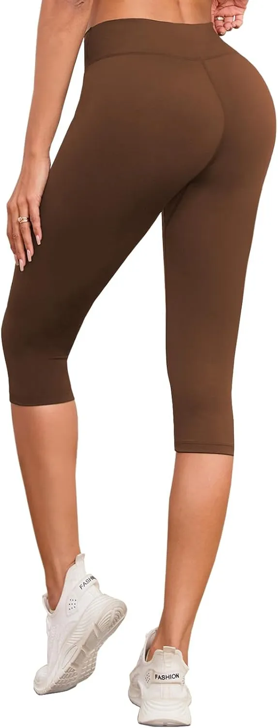 MixShe Leggings for Women Capri Yoga Pants Butt Lifting Shapewear Women's Clothing