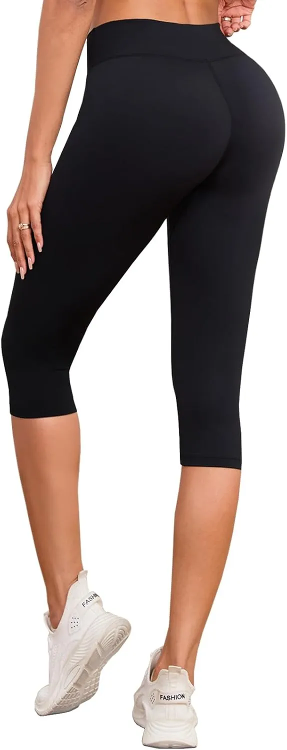MixShe Leggings for Women Capri Yoga Pants Butt Lifting Shapewear Women's Clothing