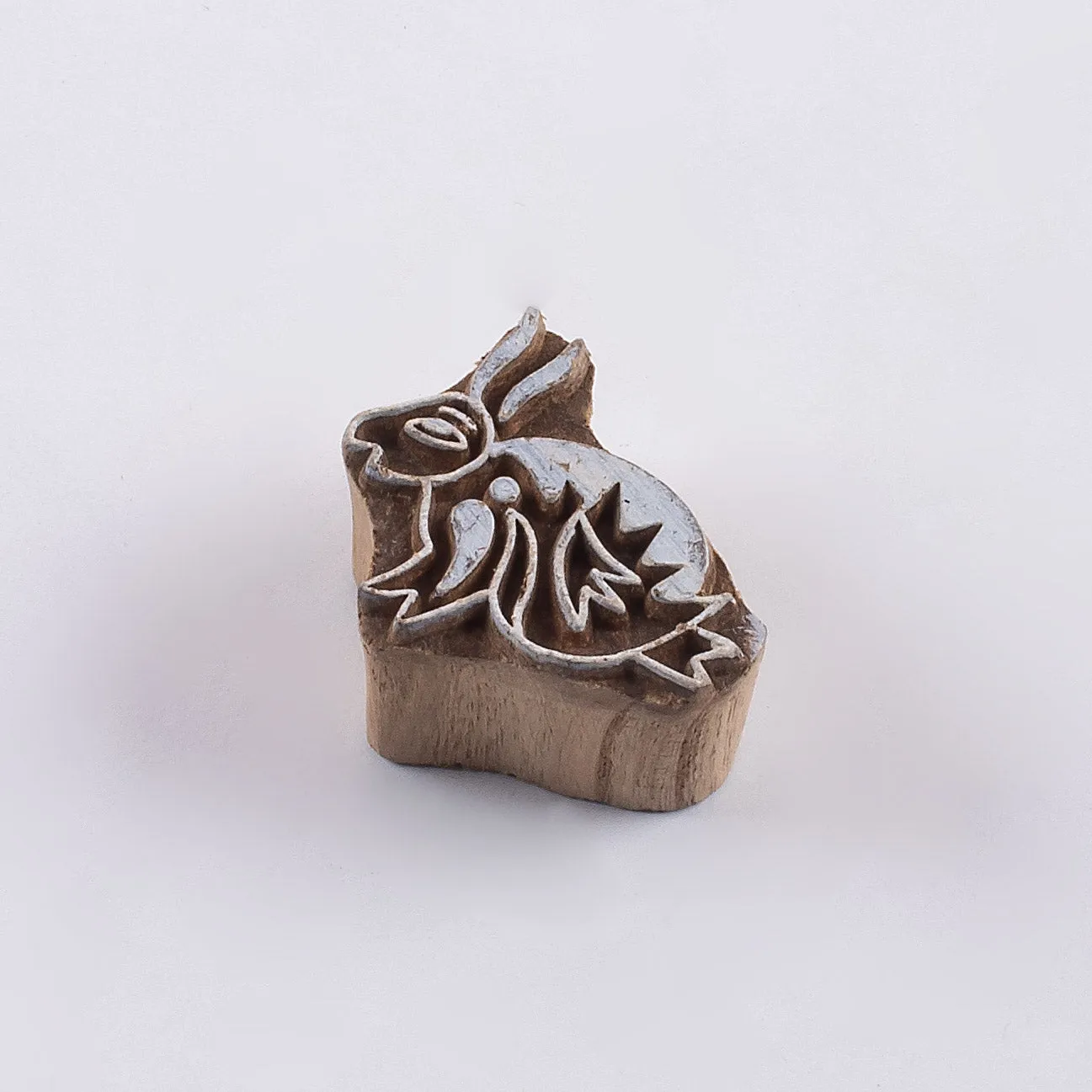 Natural Wooden Blocks and Dyed Printing Kit