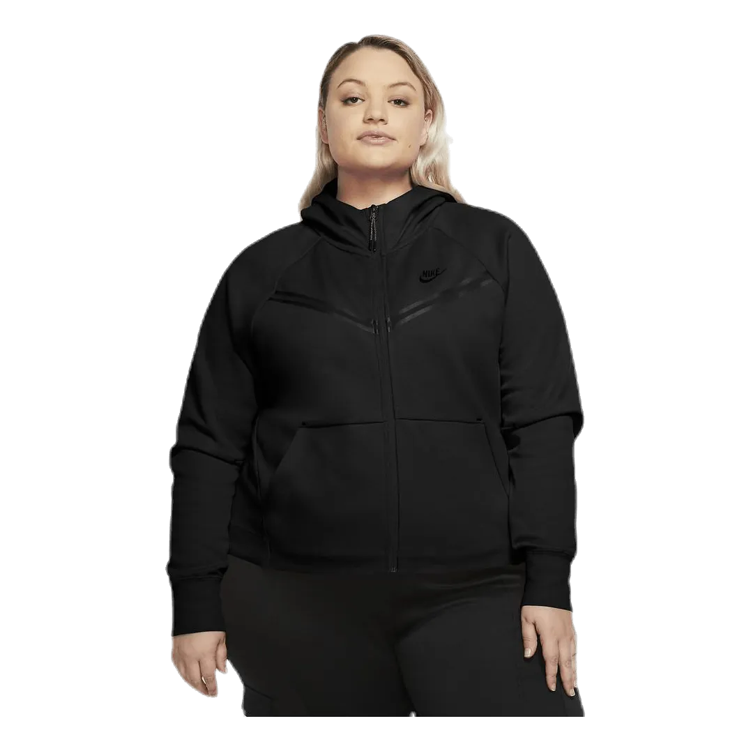 Nsw tch flc wr hoody fz plus Black