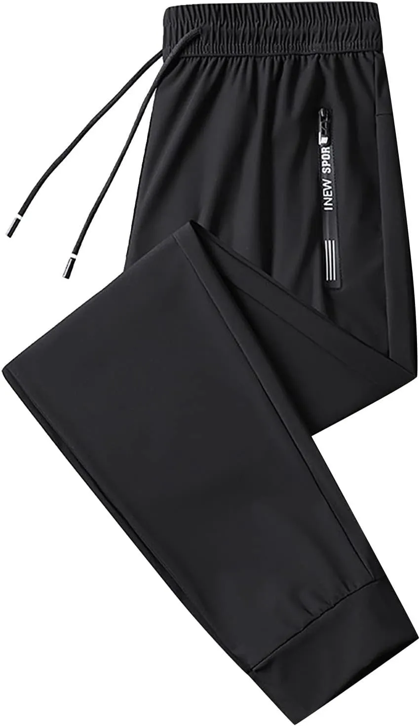 Palcomfy Glide Pants Pants Men's Quick Drying Sports Thin Stretch Quick Dry Pull-On Stretch Pants for Seniors Men
