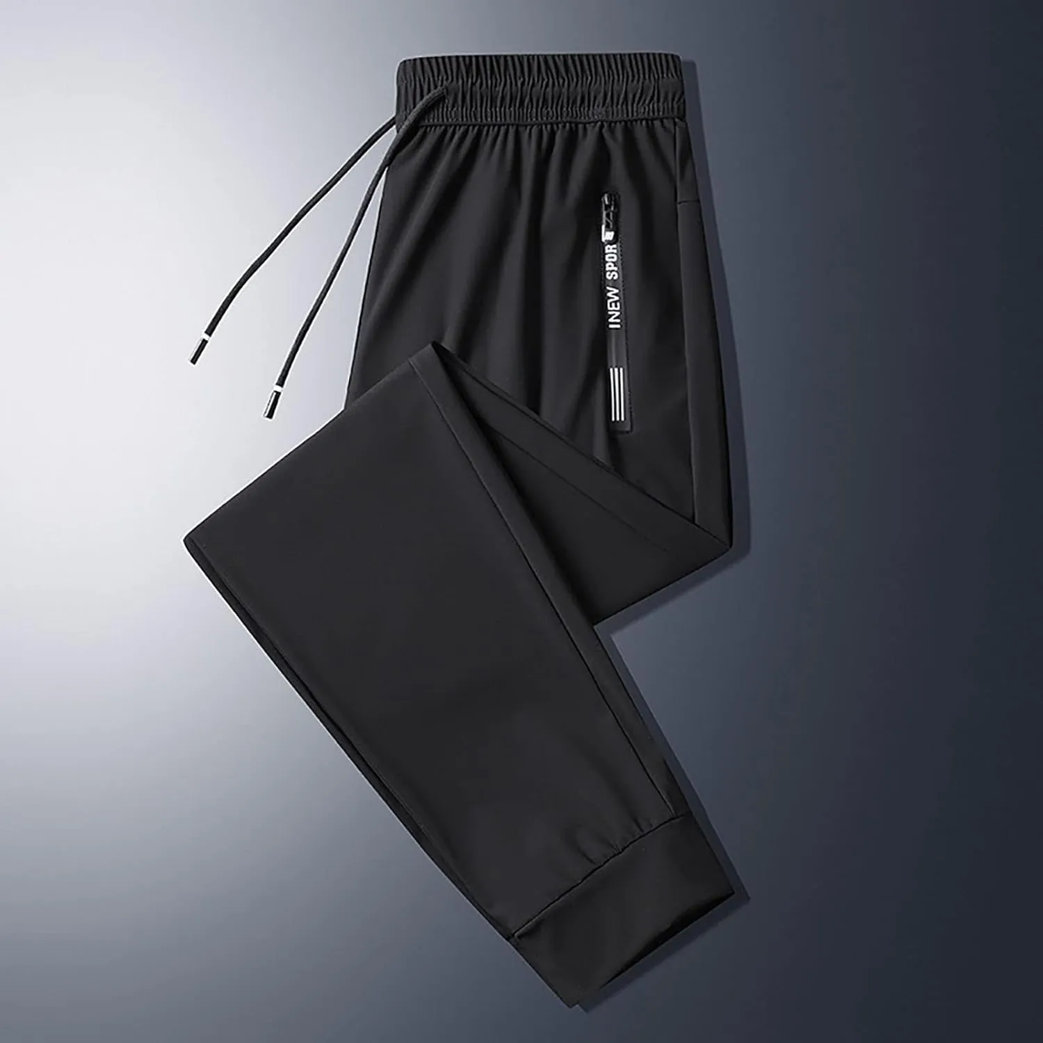 Palcomfy Glide Pants Pants Men's Quick Drying Sports Thin Stretch Quick Dry Pull-On Stretch Pants for Seniors Men