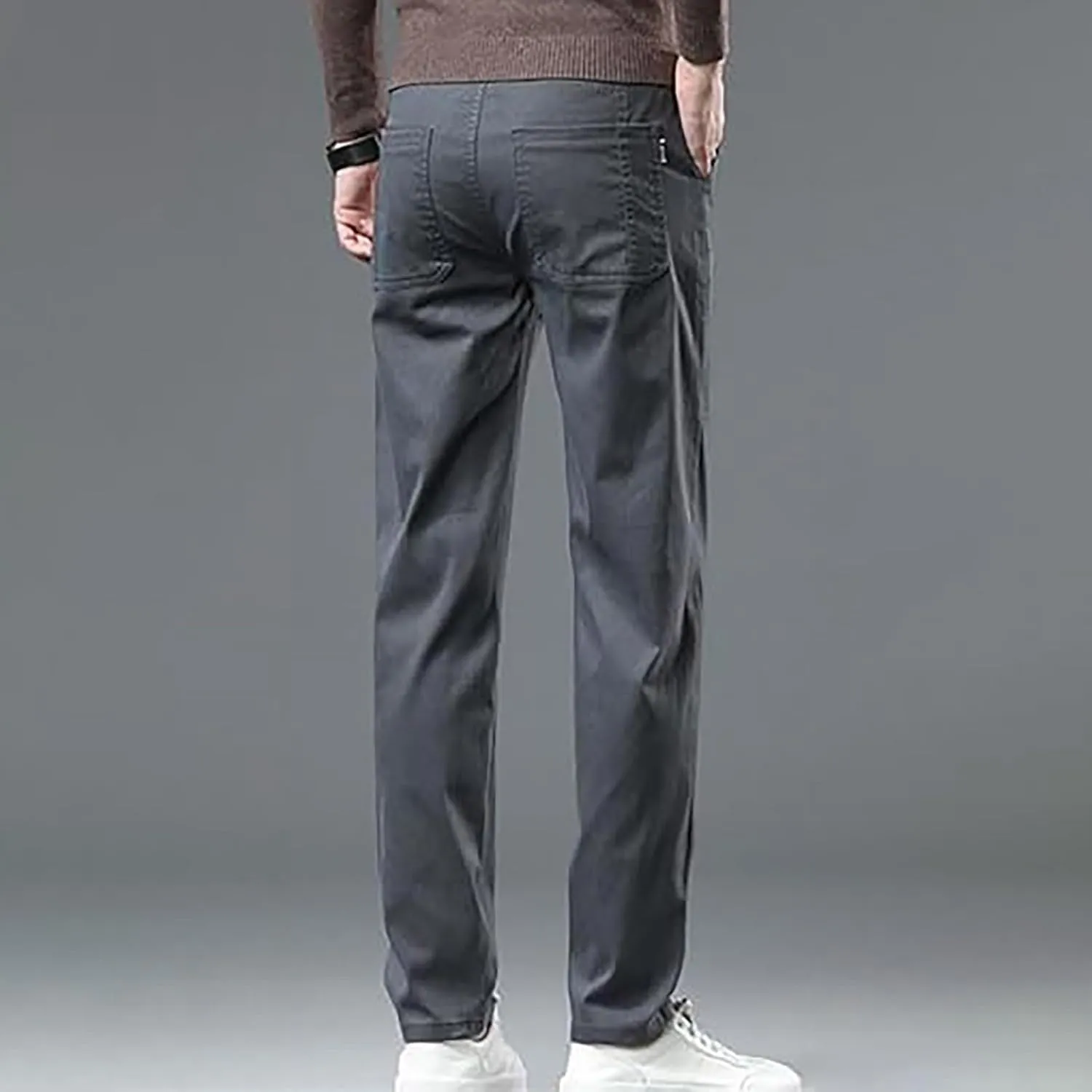 Palcomfy Pants for Men Pocket Casual Pants Loose Fit Men's Casual Pants Men's Palcomfy Ultra Stretch Breathable