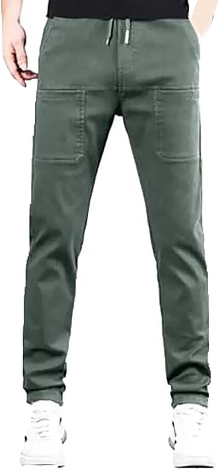 Palcomfy Pants for Men Pocket Casual Pants Loose Fit Men's Casual Pants Men's Palcomfy Ultra Stretch Breathable