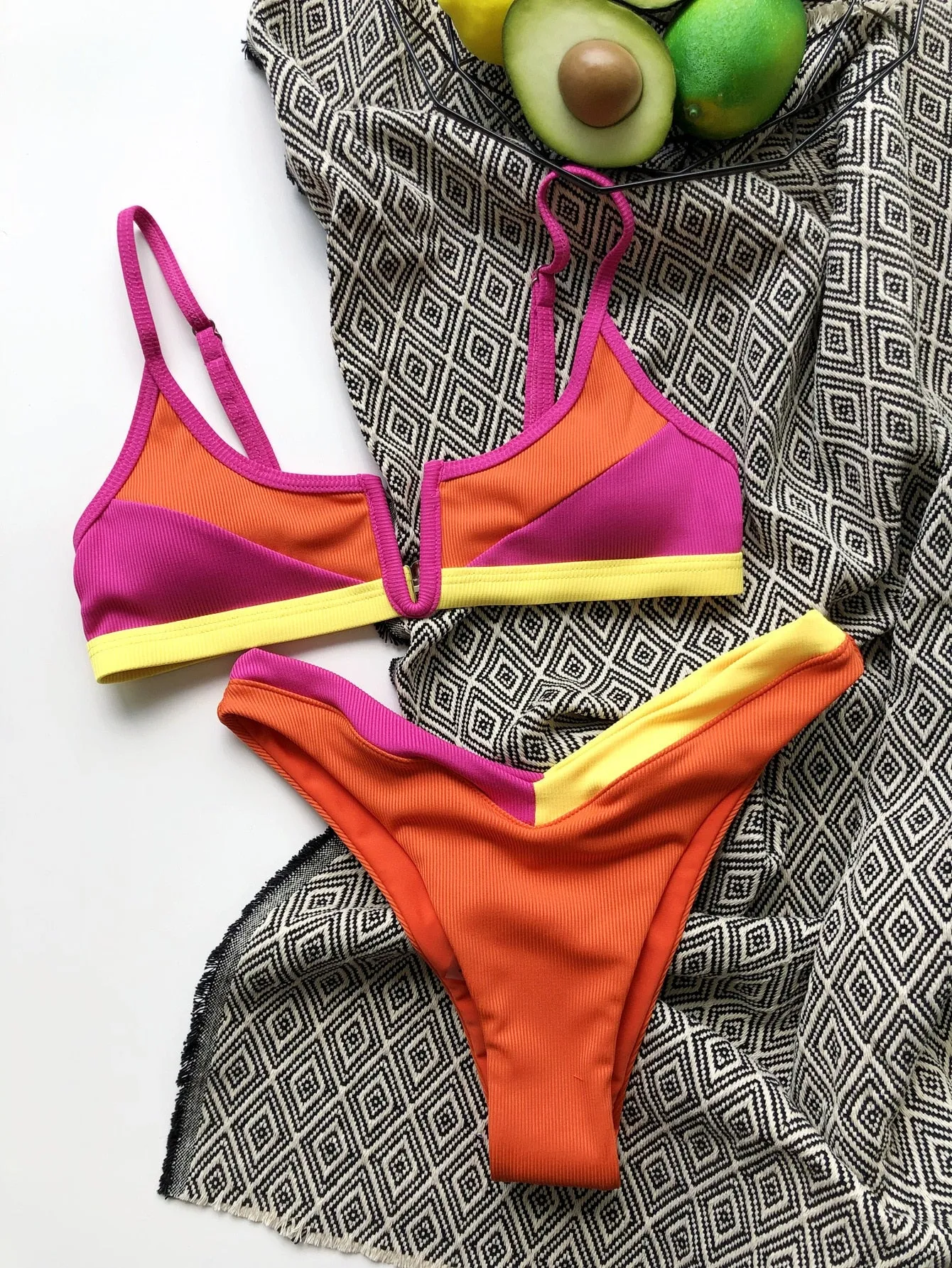 Patchwork Bikini