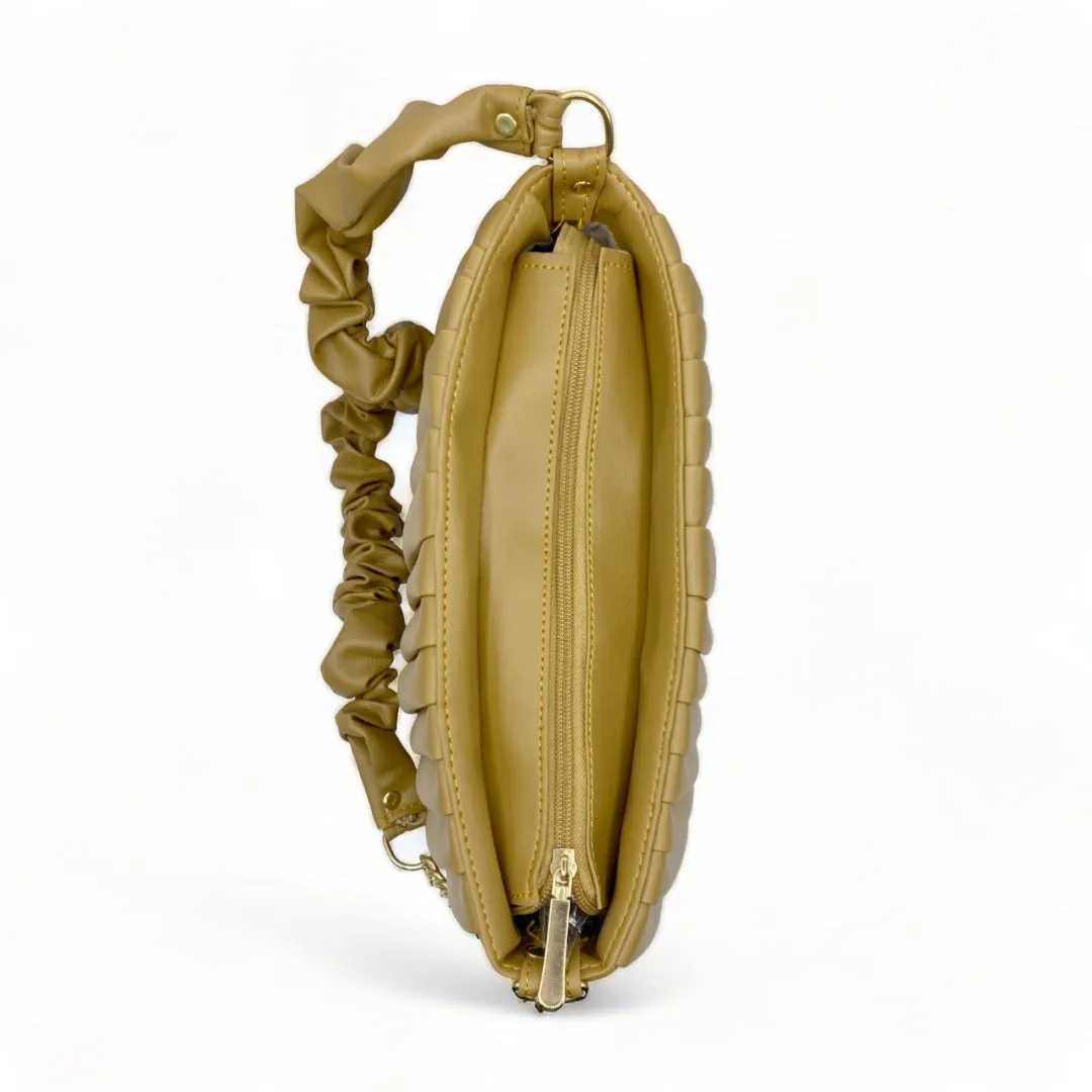 Pleated Leather Handbag PLHB