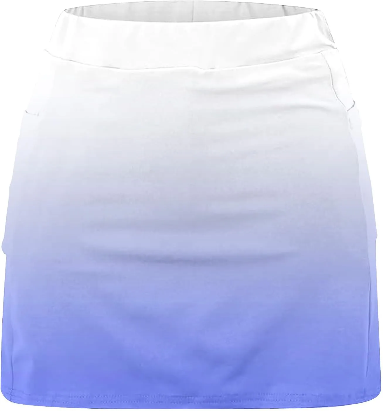 Plus Size Skorts for Women Built-in Shorts High Waist Workout Tennis Skirts 2025 Trendy Tie-Dye Print Athletic Shorts