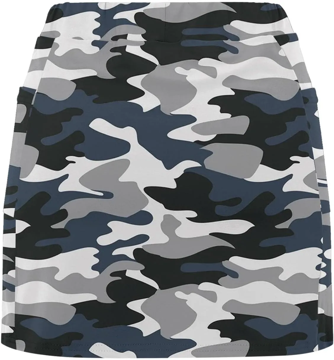 Plus Size Skorts for Women Tummy Control High Waisted Athletic Tennis Golf Skirt with Shorts Pockets Lightweight Biker Shorts
