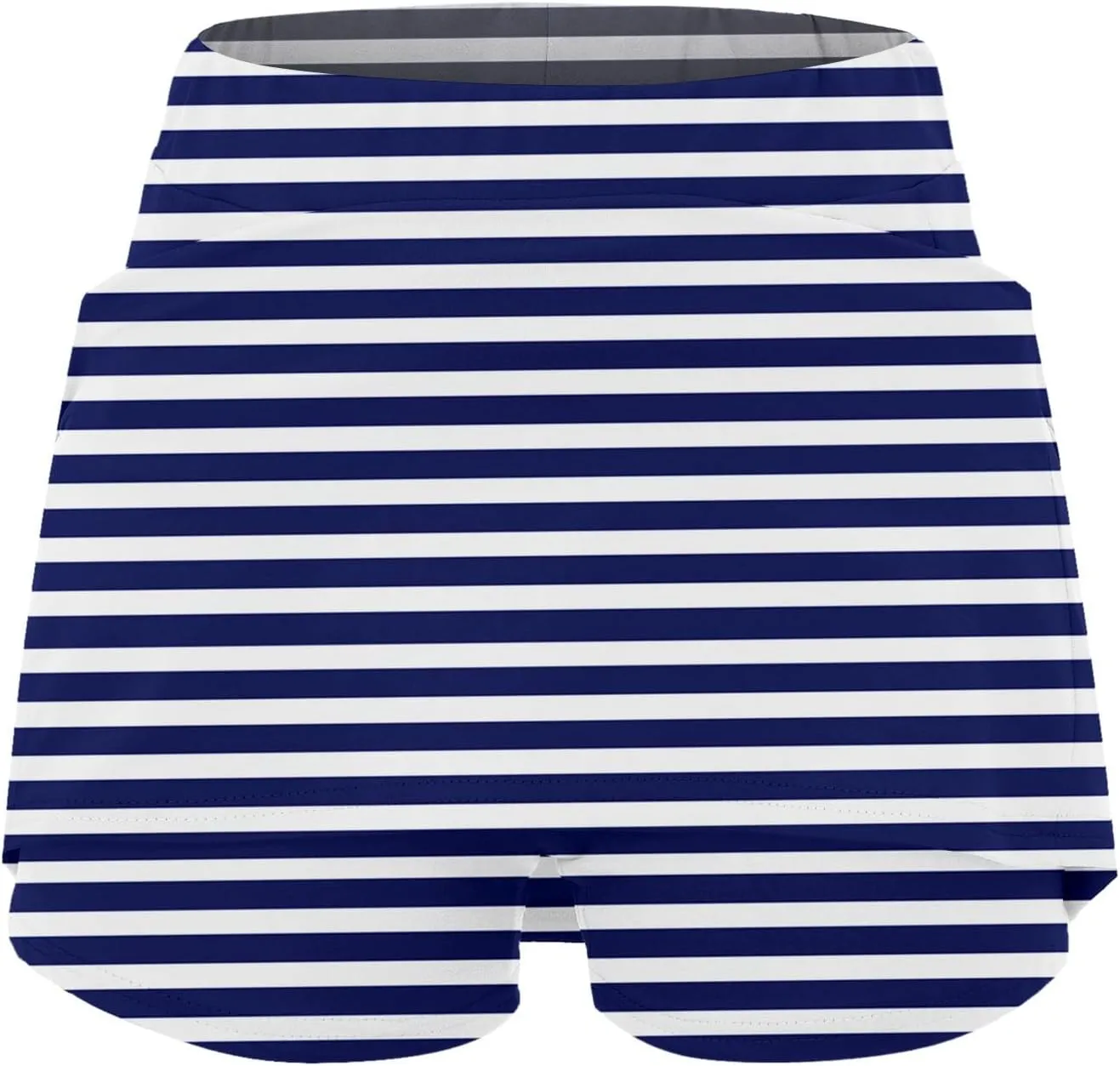 Plus Size Skorts for Women Tummy Control High Waisted Athletic Tennis Golf Skirt with Shorts Pockets Lightweight Biker Shorts