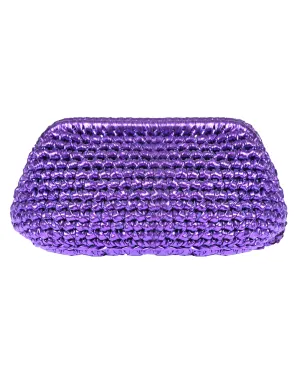 Purple Clutch Bag
