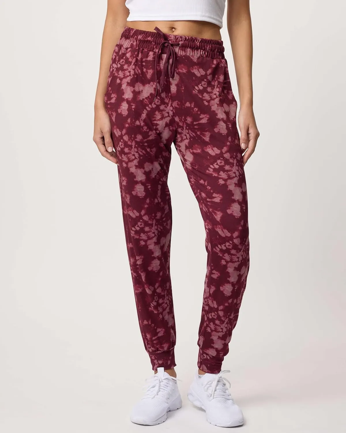 Real Essentials 3 Pack: Women's Ultra-Soft Lounge Joggers Sweatpants Athletic Yoga Pants with Pockets (Available in Plus)