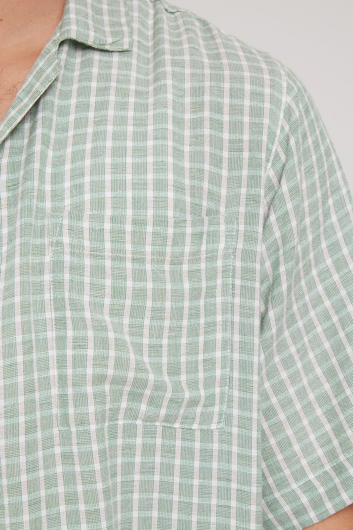 Rolla's Bowler Check Shirt Moss