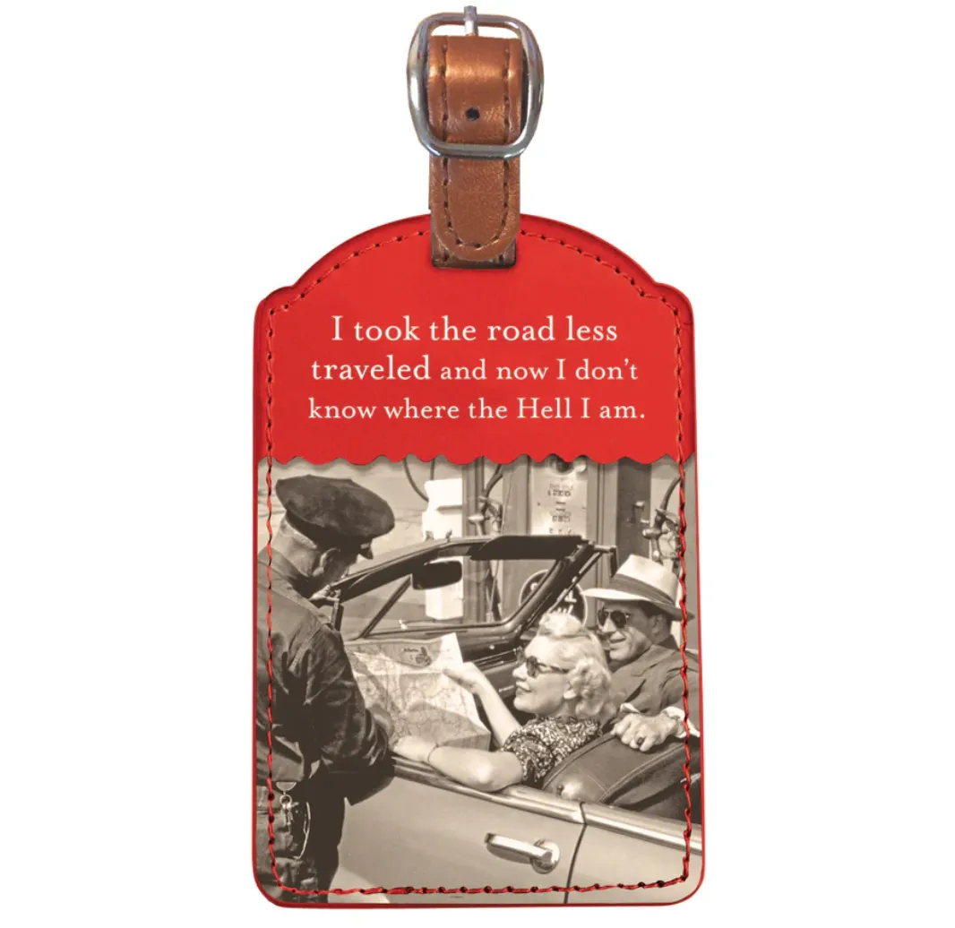 Shannon Martin Luggage Tag – Road Less Traveled