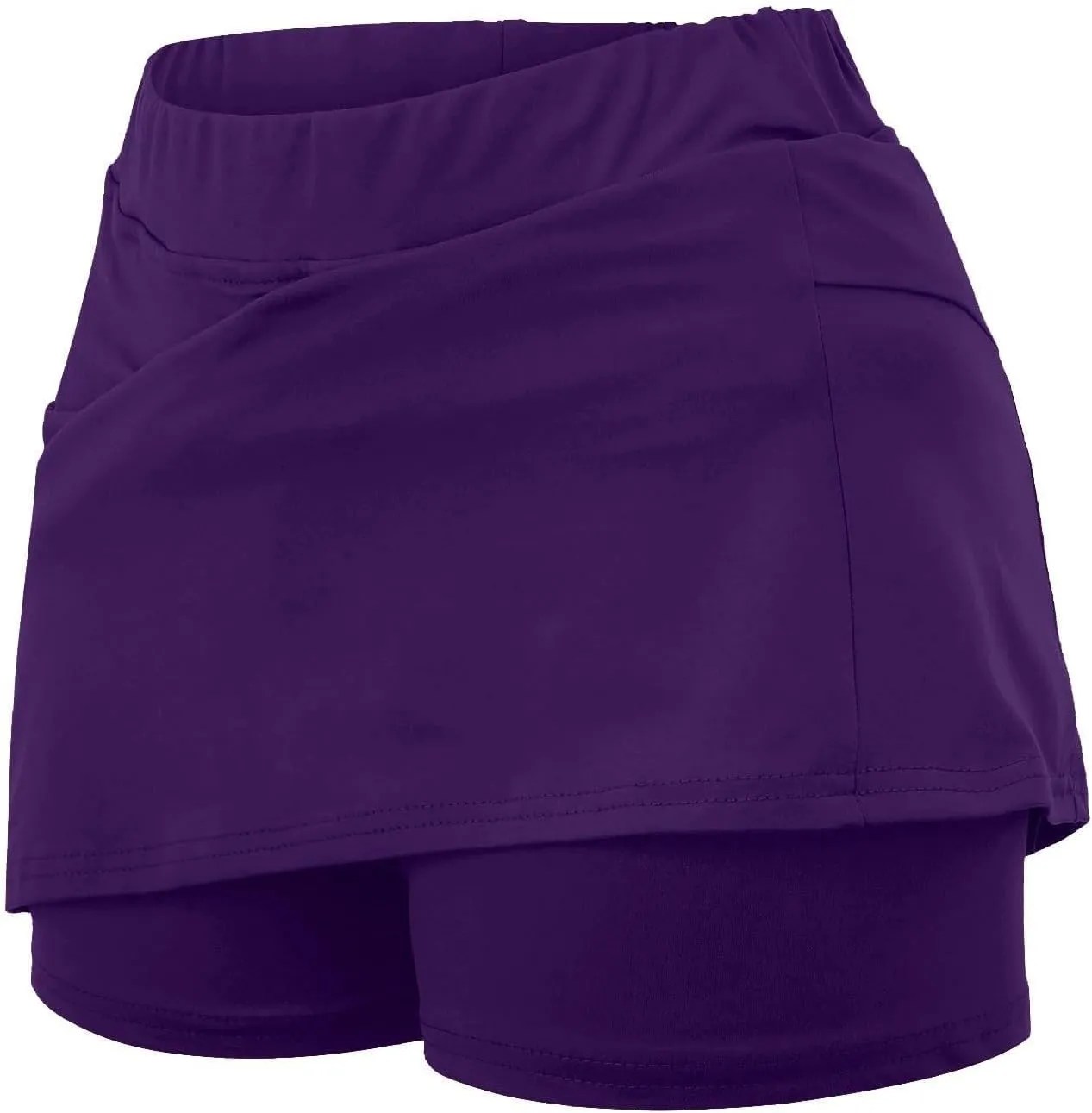 Skorts for Women with Pockets Casual Tennis Athletic Golf High Waist Mini Skirt with Shorts Summer Beach Yoga Shorts