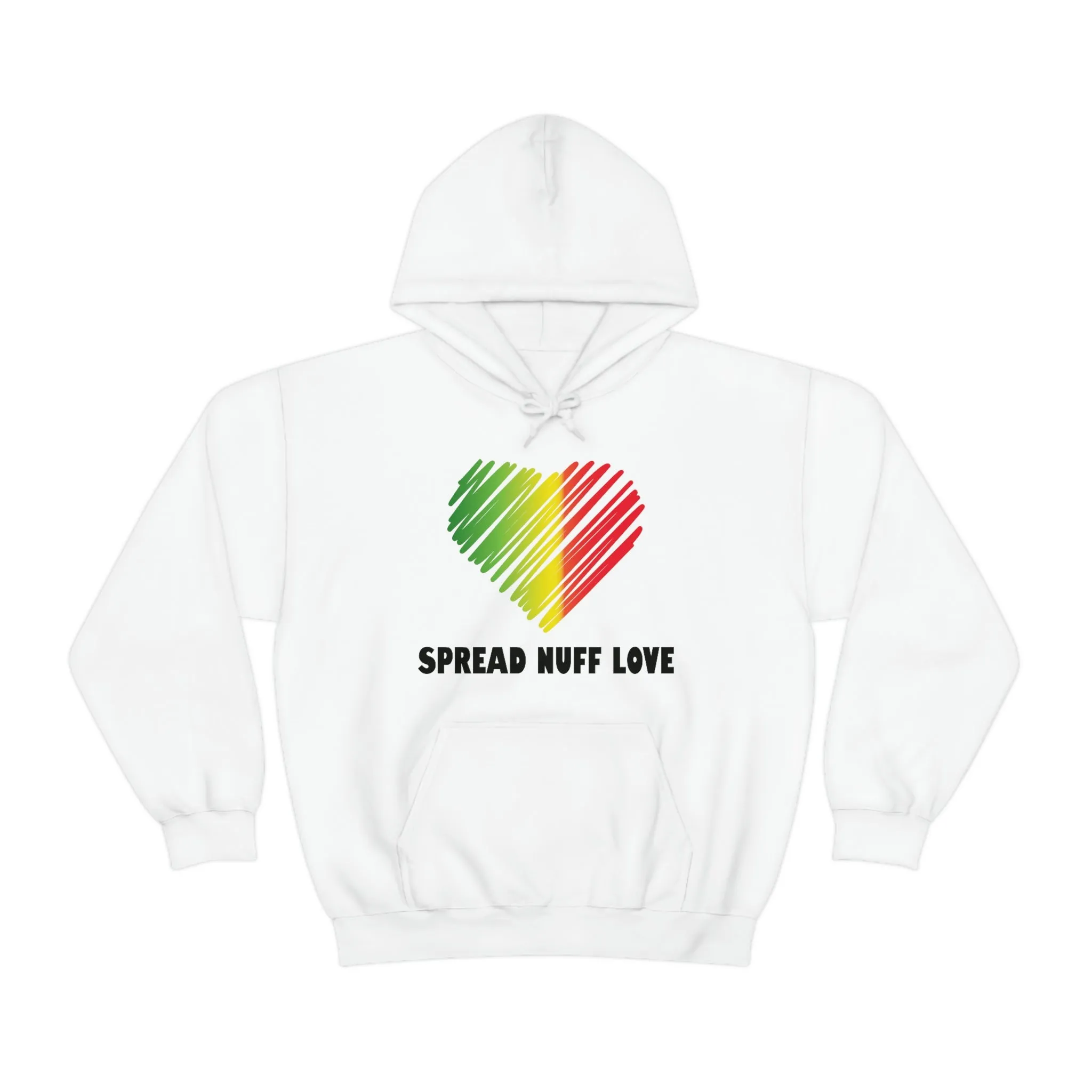 Spread Nuff Love Hooded Sweatshirt - Unisex