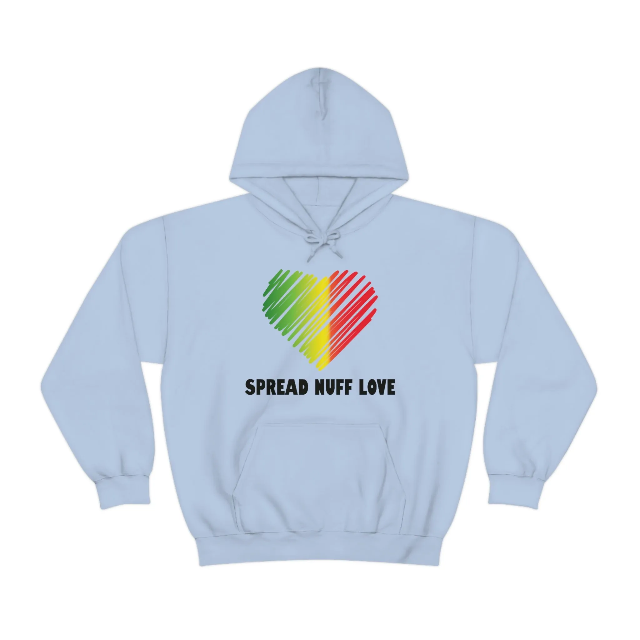 Spread Nuff Love Hooded Sweatshirt - Unisex