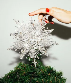 Starlight Tree Topper in Crystal