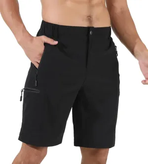 Suwangi Mens Hiking Cargo Shorts Quick-Dry Outdoor Athletic Short Travel Fishing Golf Tactical Short for Men with Multipocket