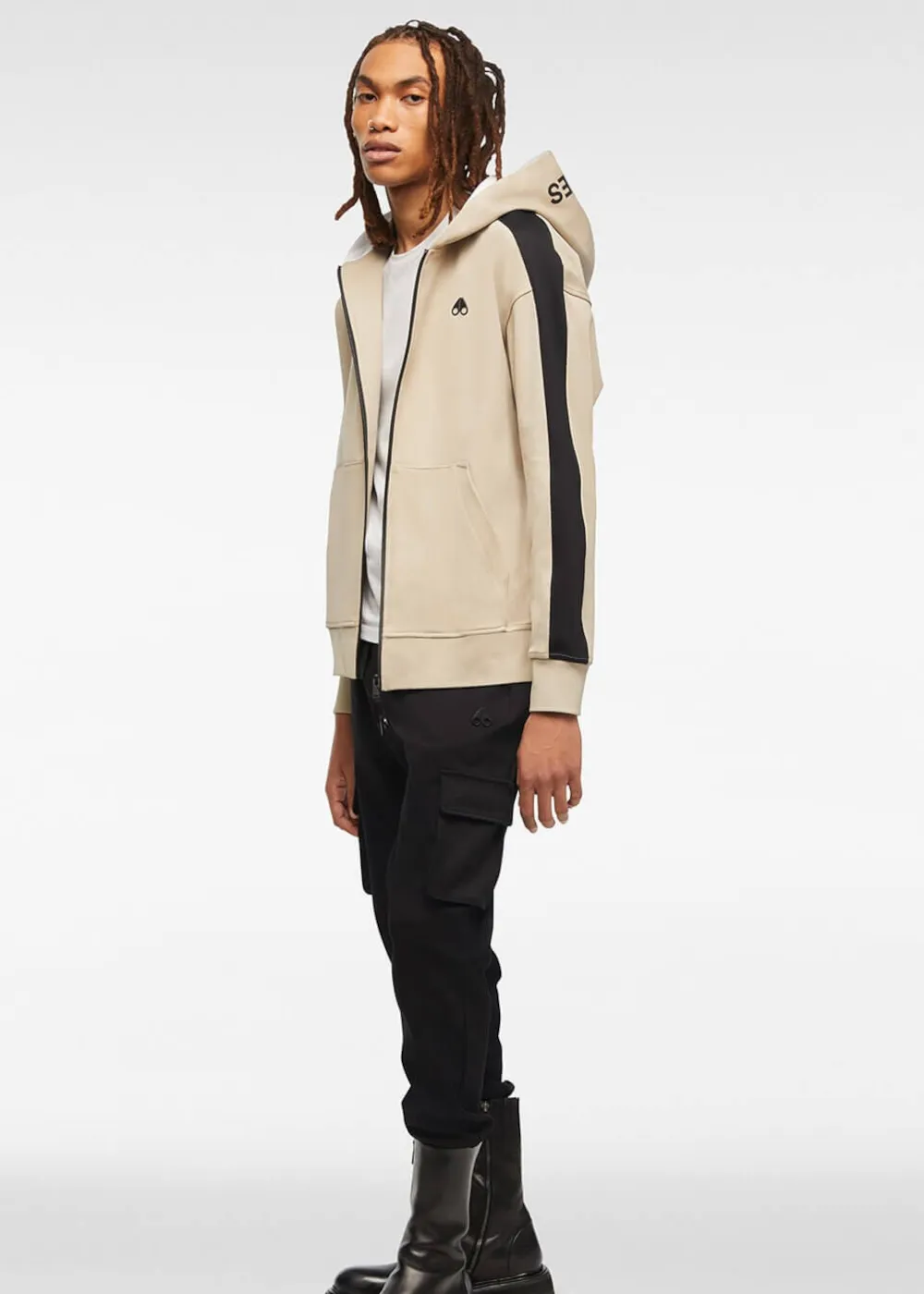 Sweat-shirt zippé à capuche Moose Knuckles