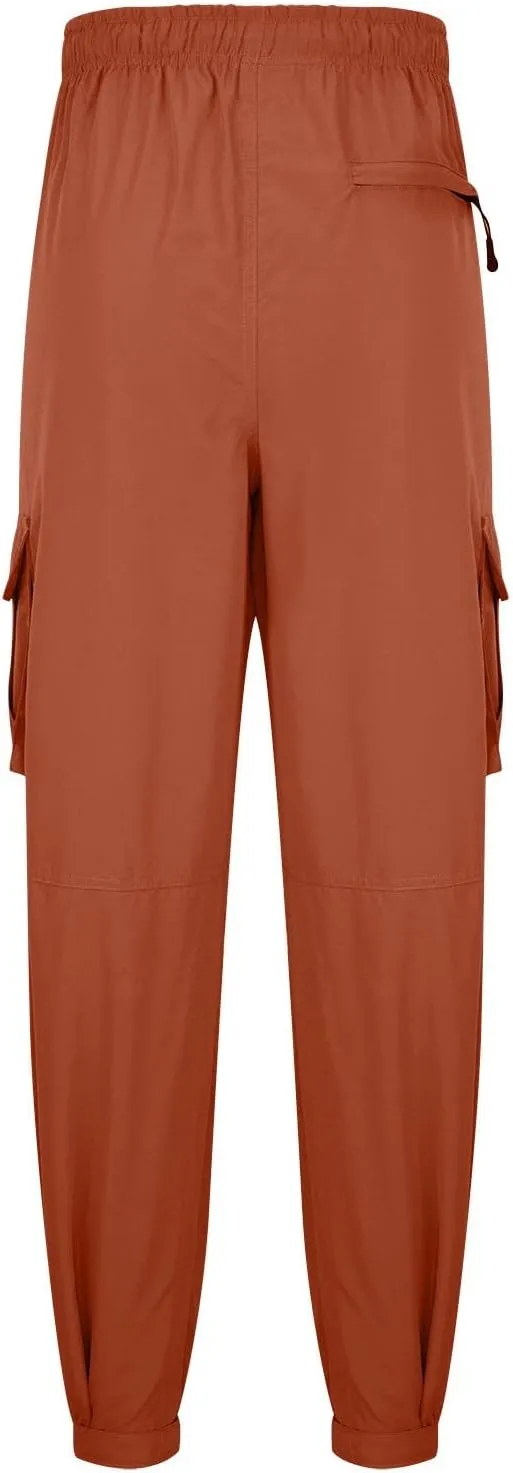 Sweatpant for Men with Pockets Workout Sports Pant Men's Cargo Pants Elastic Waist Joggers Solid Casual Multi Pockets